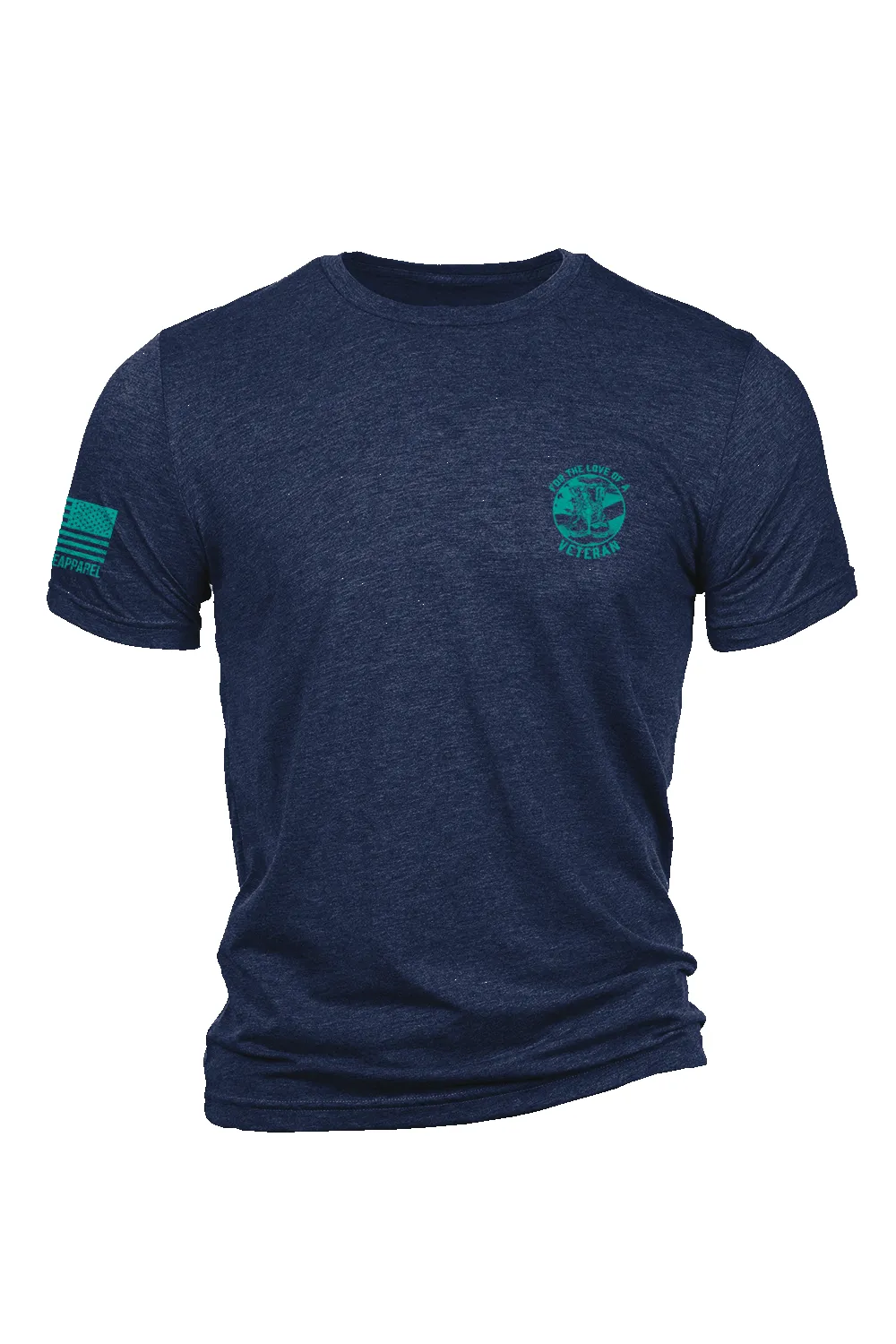 Men's Tri-Blend T-Shirt - PTS Awareness Month - For the Love of a Veteran sold by Nine Line product image thumbnail 4