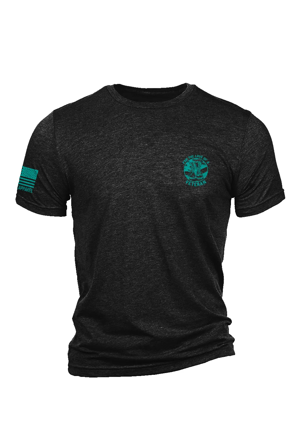 Men's Tri-Blend T-Shirt - PTS Awareness Month - For the Love of a Veteran sold by Nine Line product image thumbnail 2