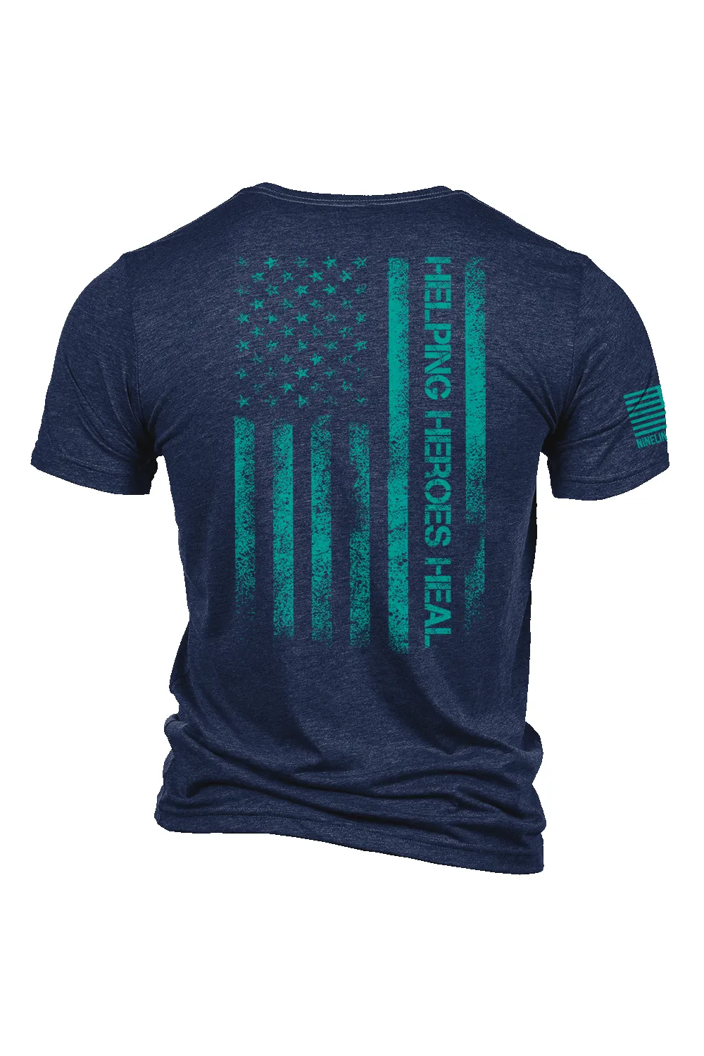 Men's Tri-Blend T-Shirt - PTS Awareness Month - For the Love of a Veteran sold by Nine Line product image thumbnail 3