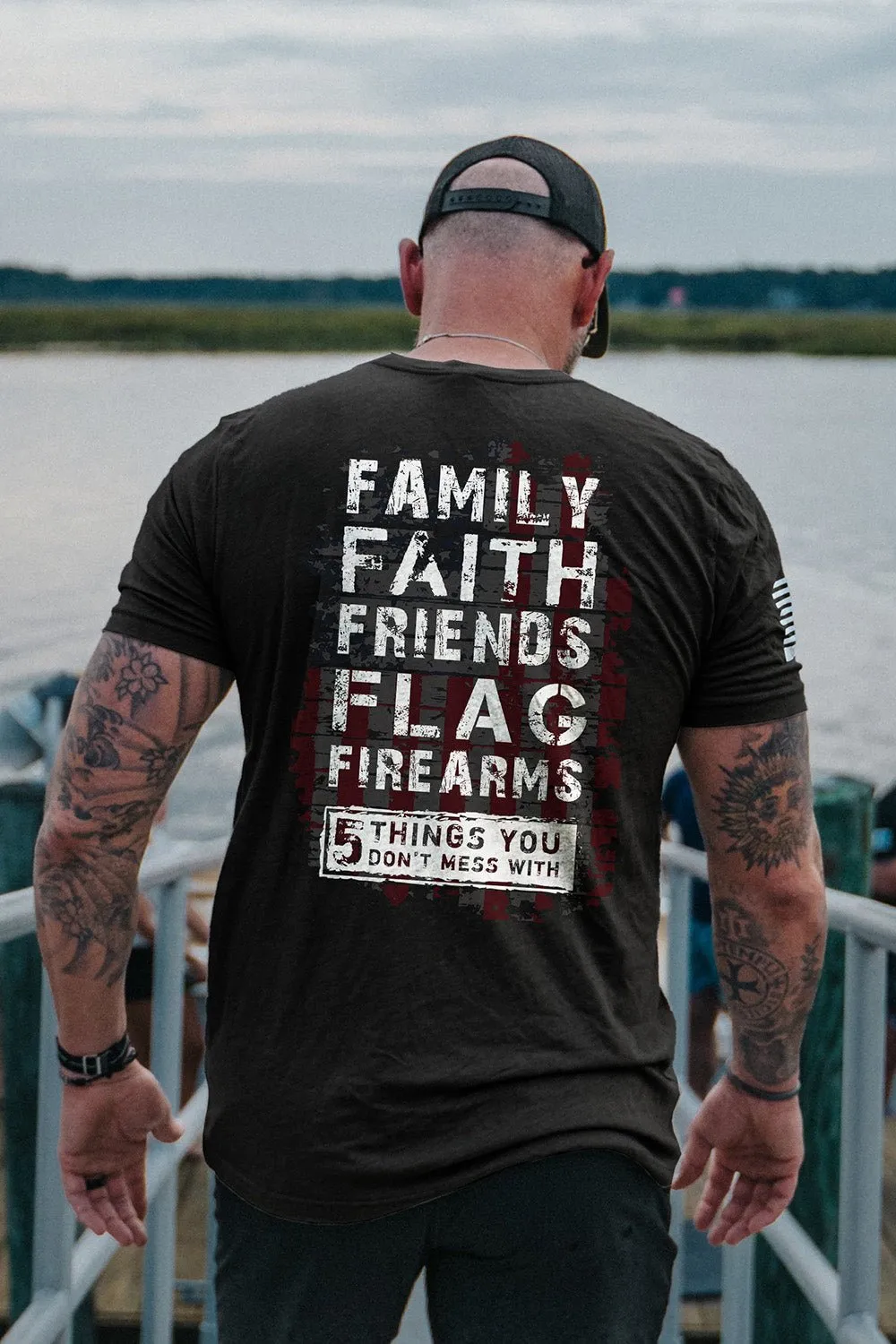 5 Things - T-Shirt sold by Nine Line product image thumbnail 2