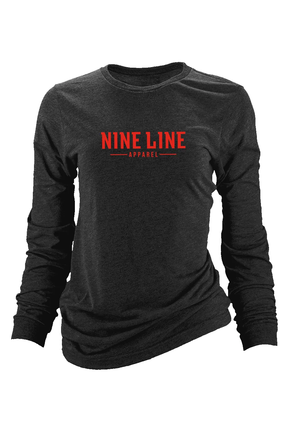 NLA Basic Red Logo - Long-Sleeve Shirt sold by Nine Line product image thumbnail 3