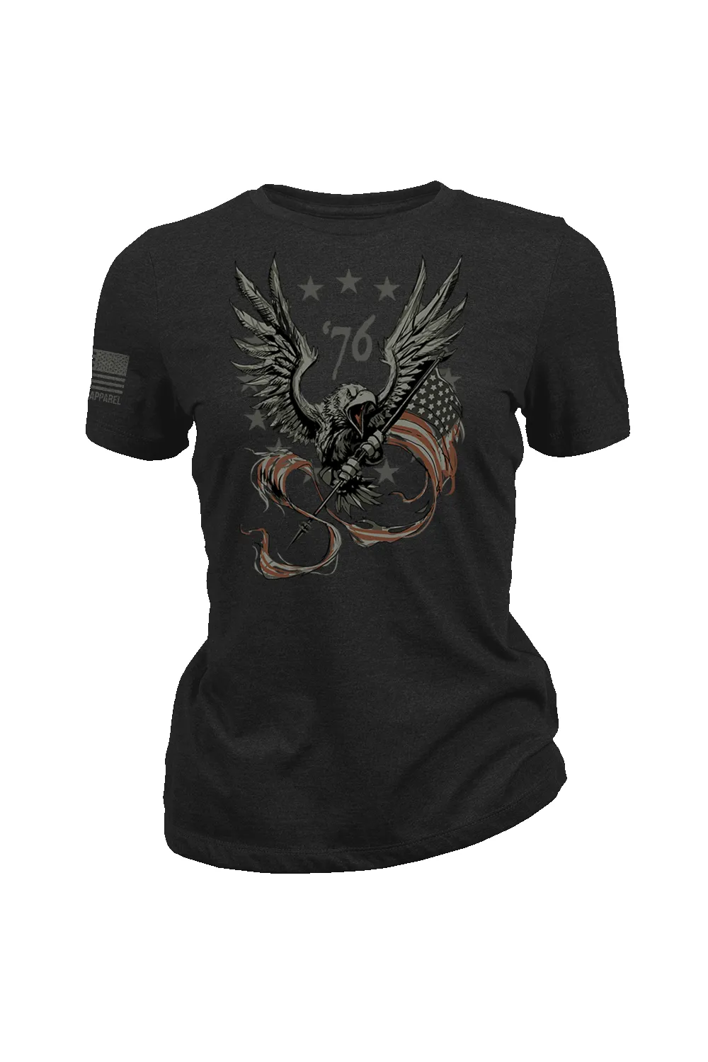 Rising Eagle - Women's T-Shirt sold by Nine Line