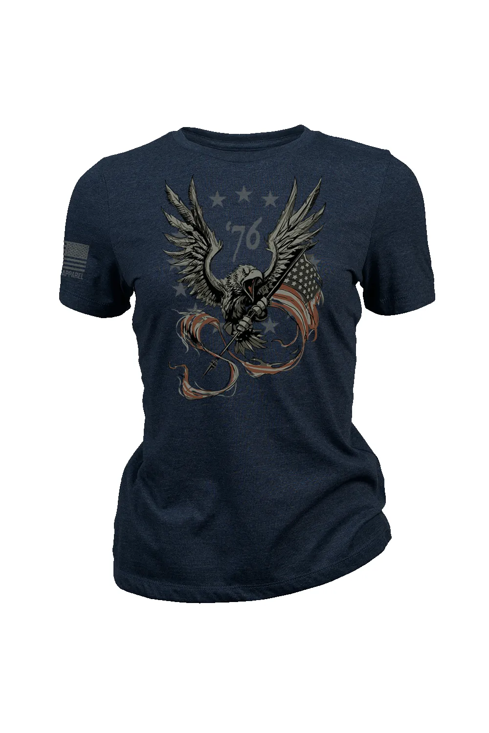 Rising Eagle - Women's T-Shirt sold by Nine Line product image thumbnail 2