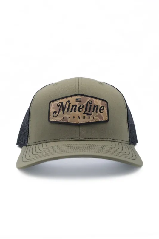 Classic Duck Camo Patch Trucker Hat sold by Nine Line
