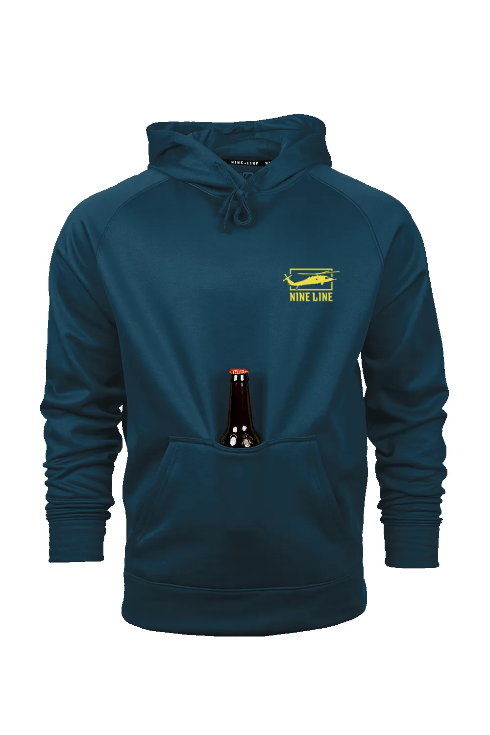 Bustin' Since '84 - Raglan Tailgater Hoodie sold by Nine Line product image thumbnail 4