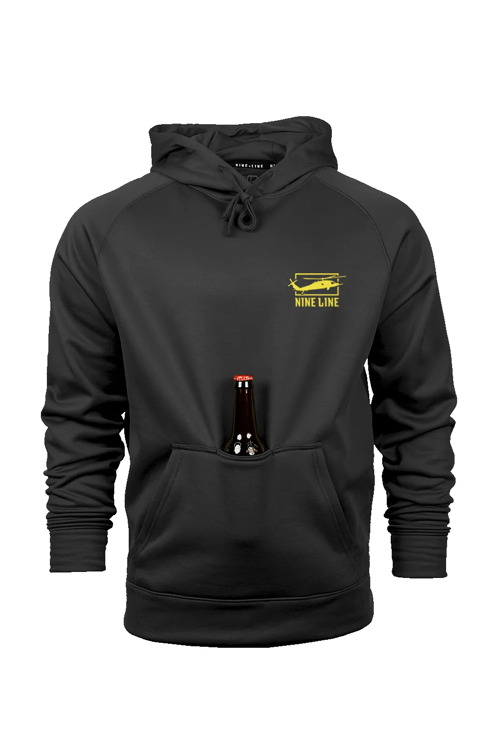 Bustin' Since '84 - Raglan Tailgater Hoodie sold by Nine Line product image thumbnail 2