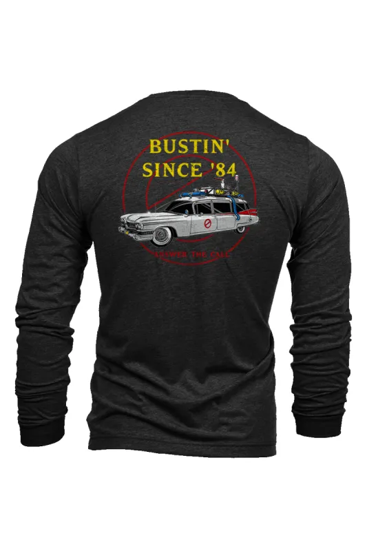 Bustin' Since '84 - Long-Sleeve Shirt sold by Nine Line