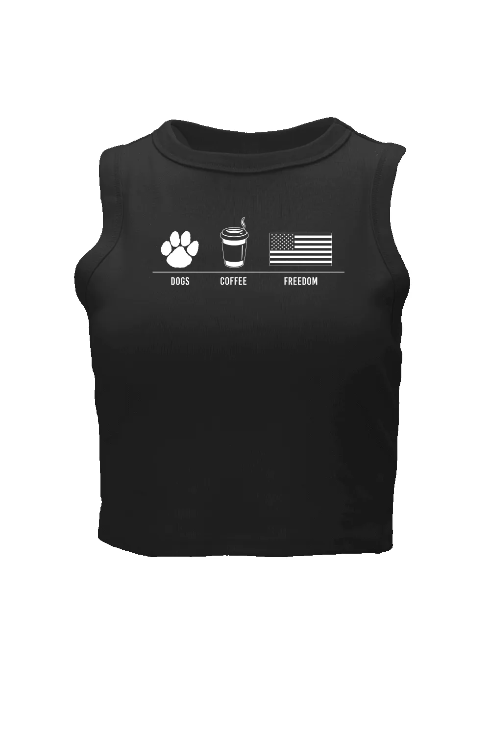 DCF - Rex - Crop Tank sold by Nine Line