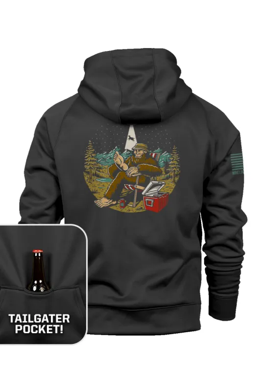 Squatch Outdoors - Raglan Tailgater Hoodie made by Nine Line