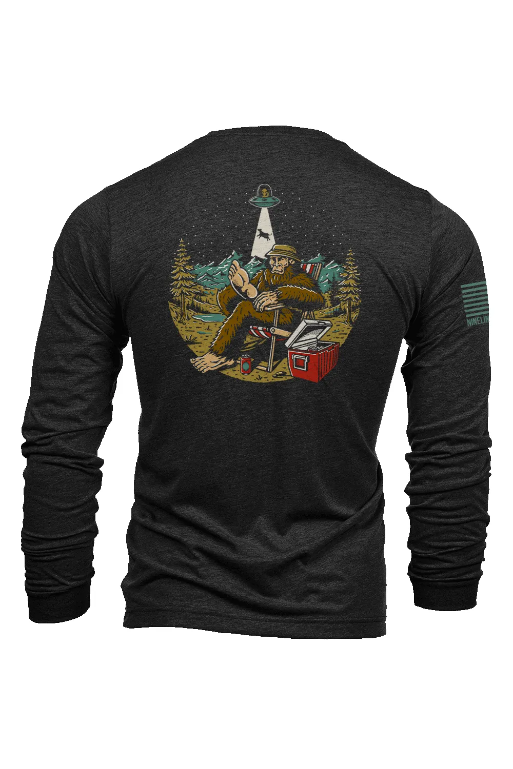 Squatch Outdoors - Long-Sleeve Shirt sold by Nine Line