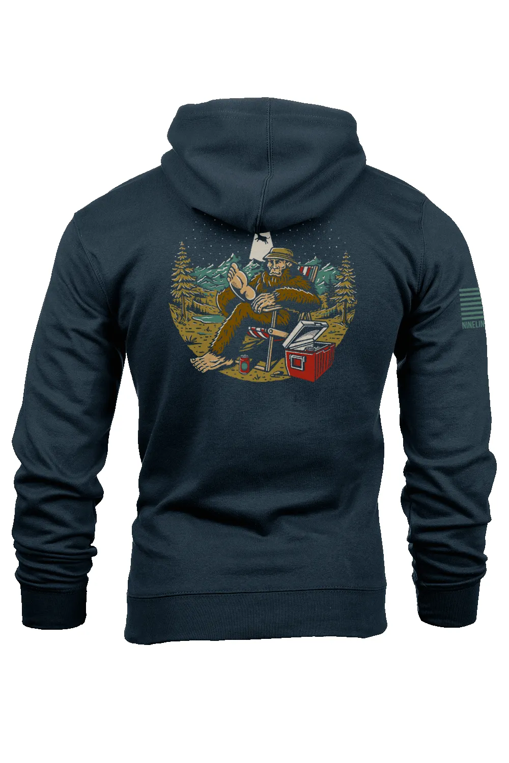 Squatch Outdoors - Hoodie sold by Nine Line product image thumbnail 3