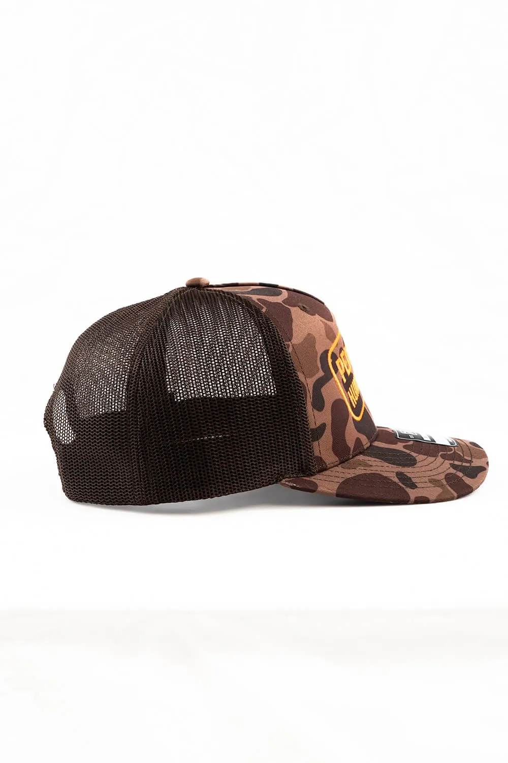 Pedo Hunting Club - Duck Camo 5-Panel Richardson Trucker Hat sold by Nine Line product image thumbnail 5