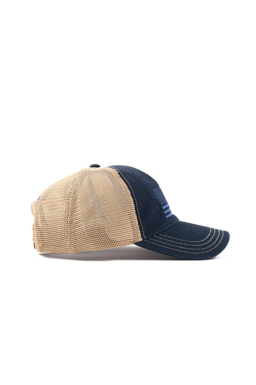 American Flag Richardson Trucker Dad Hat sold by Nine Line product image thumbnail 4