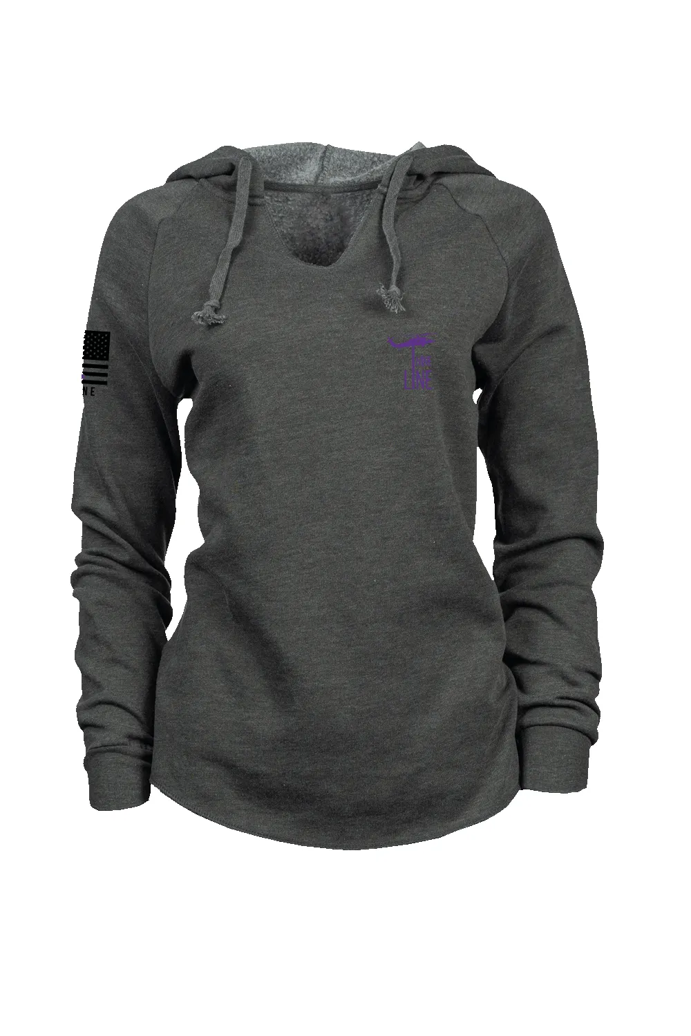 Domestic Violence Awareness Month - Women's Hoodie sold by Nine Line product image thumbnail 2