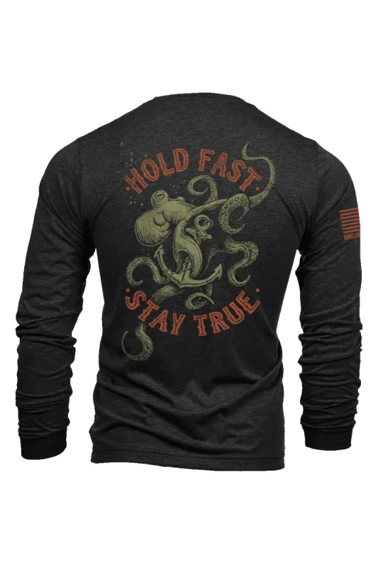 Hold Fast - Long-Sleeve Shirt sold by Nine Line
