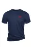 Mens version Stamp NL ( Red ) - T-Shirt sold by Nine Line