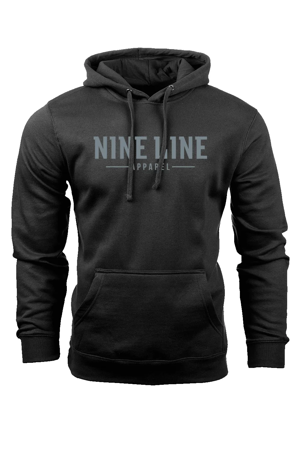 Mens Version Basic NLA ( Grey ) - Hoodie sold by Nine Line