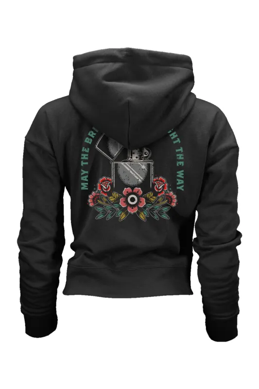 Zippo - Women's Boxy Hoodie sold by Nine Line
