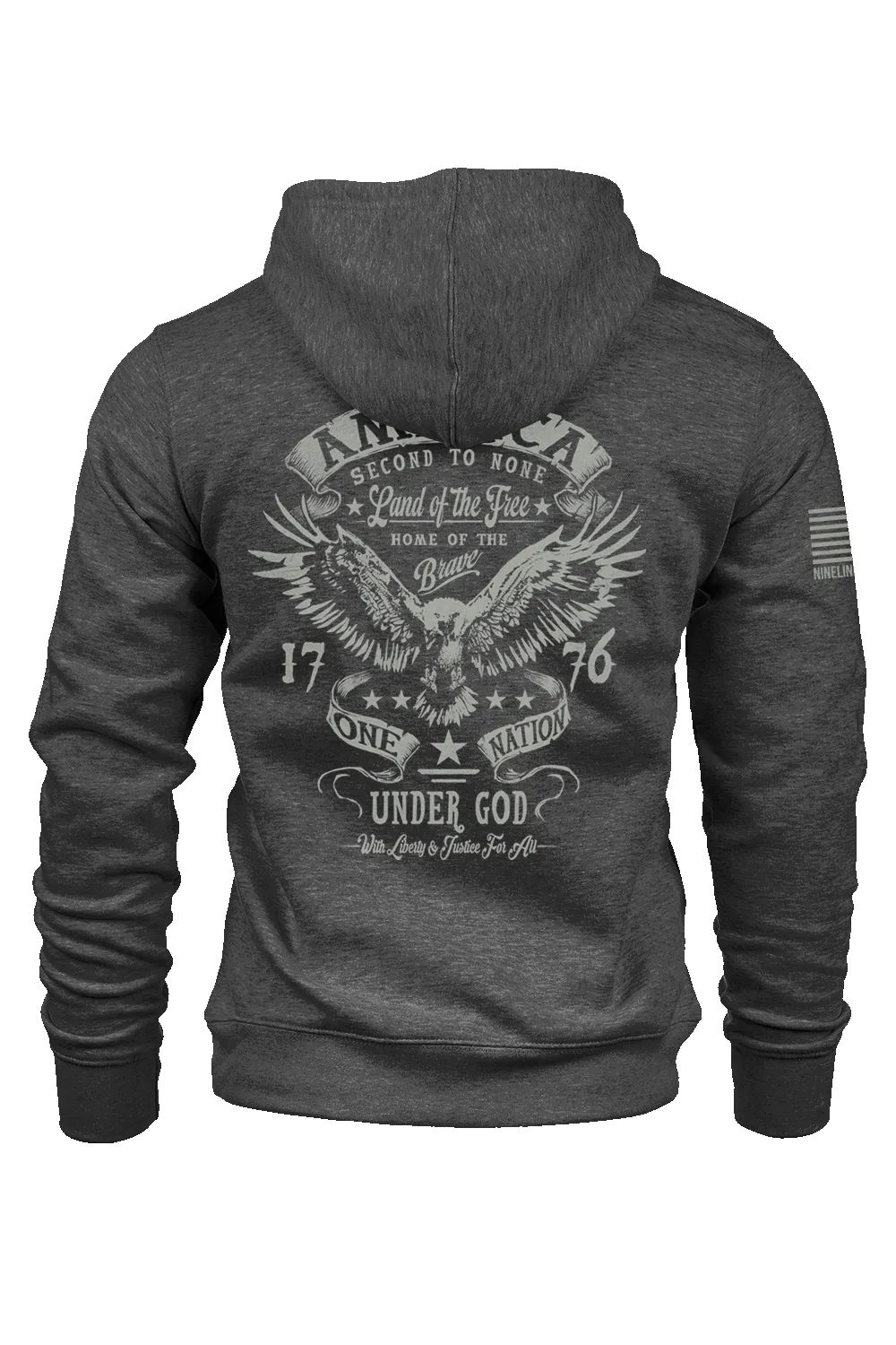 Second To None - Hoodie sold by Nine Line product image thumbnail 3