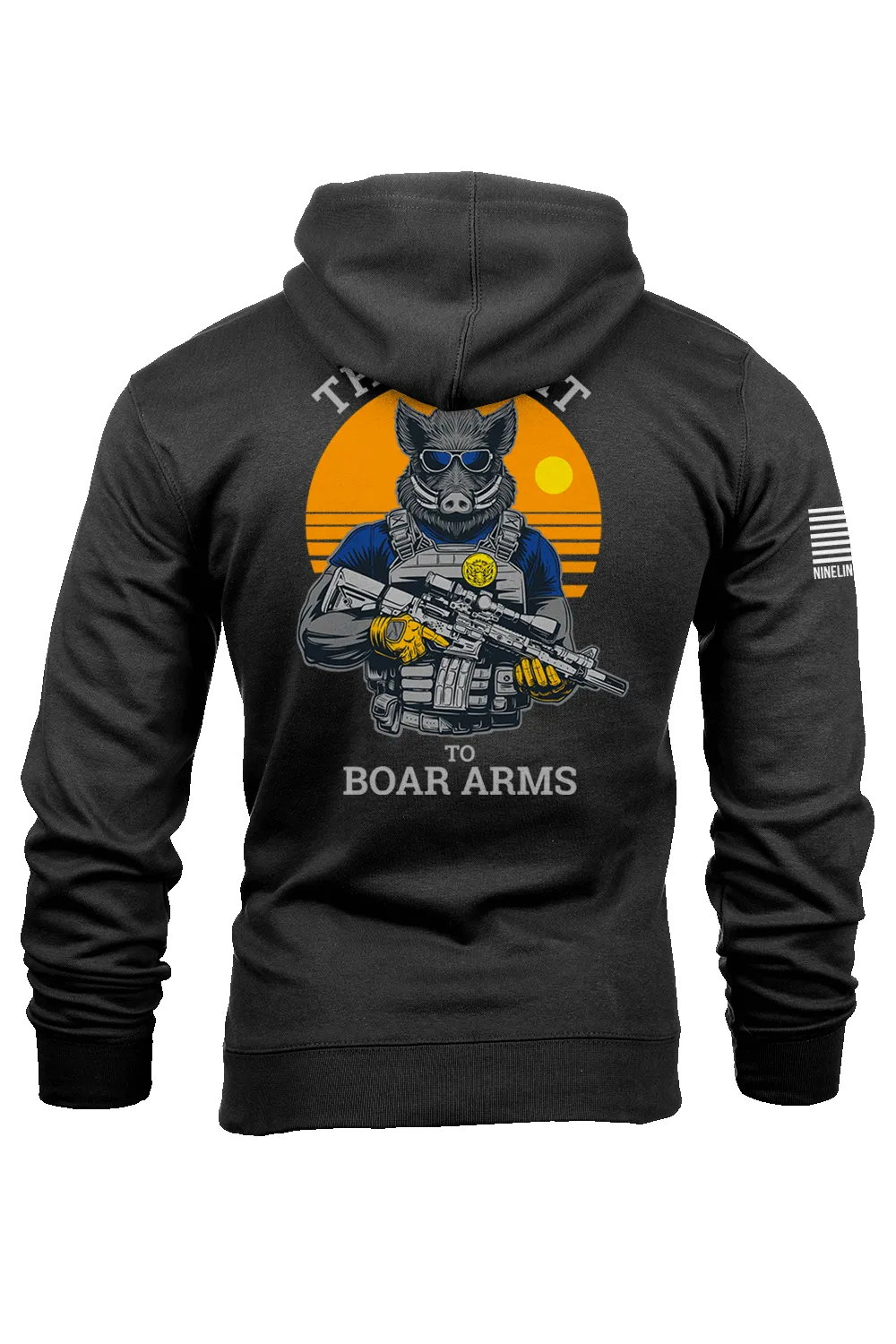 Right to Boar Arms - Hoodie sold by Nine Line