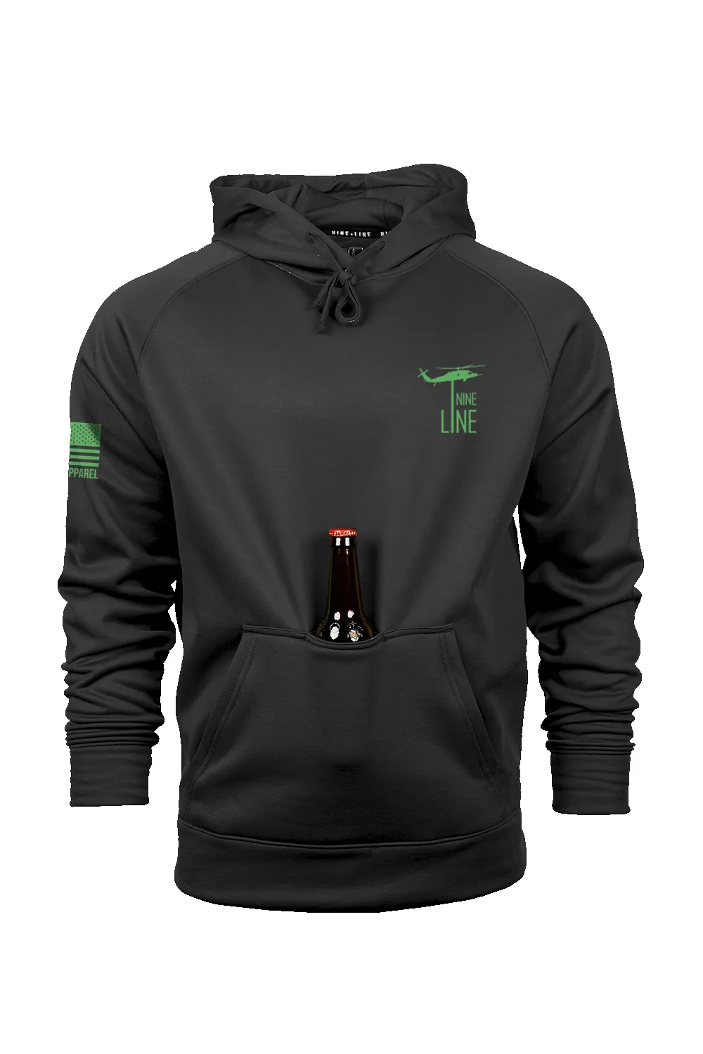 Sci-Fi 2A - Raglan Tailgater Hoodie sold by Nine Line product image thumbnail 2