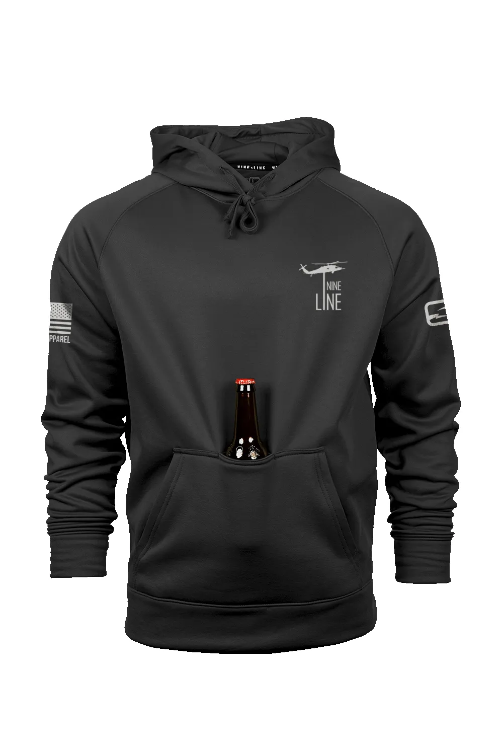 Skeleton Optics - Raglan Tailgater Hoodie sold by Nine Line product image thumbnail 2