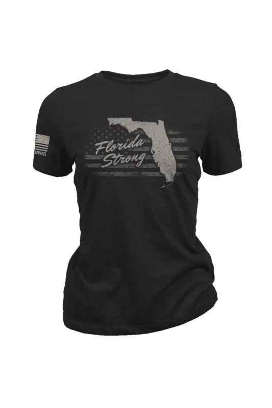 Florida Strong - Women's T-Shirt sold by Nine Line