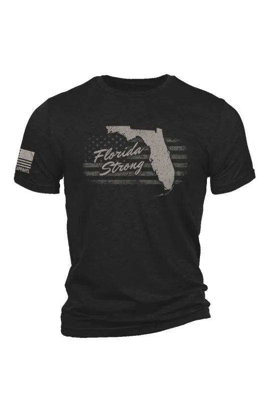 Florida Strong - T-Shirt sold by Nine Line