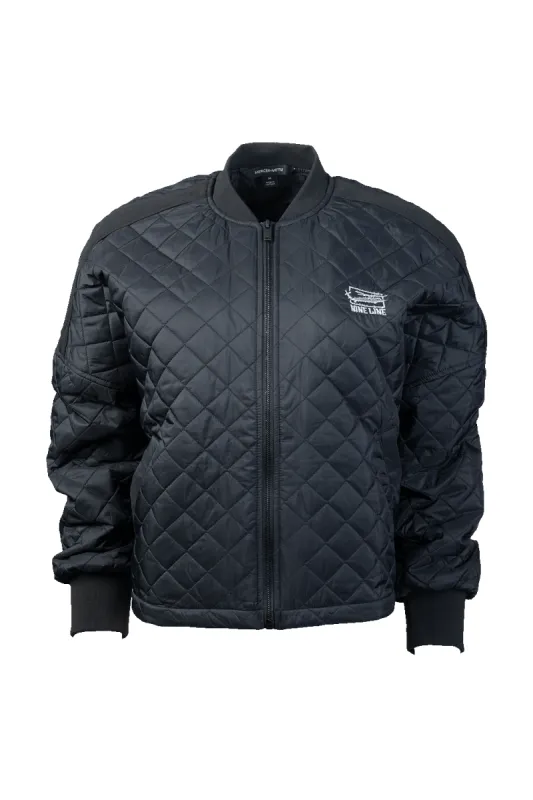 Women's Boxy Quilted Jacket sold by Nine Line