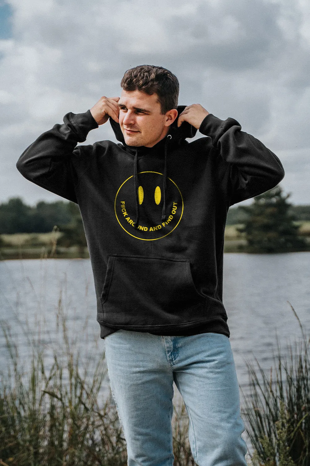 Smiley FAFO - Hoodie sold by Nine Line product image thumbnail 2
