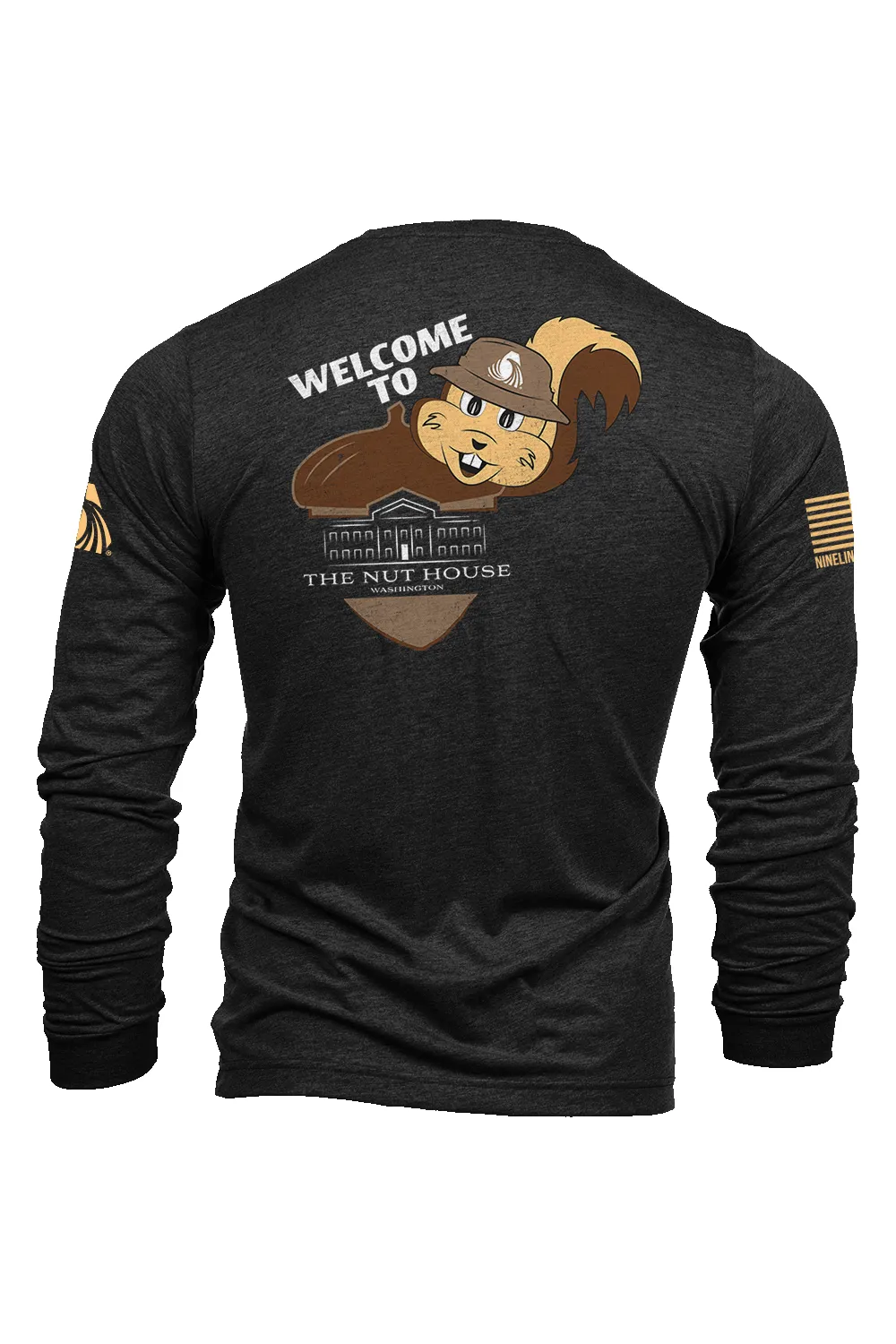 The Nuthouse - Long-Sleeve Shirt sold by Nine Line