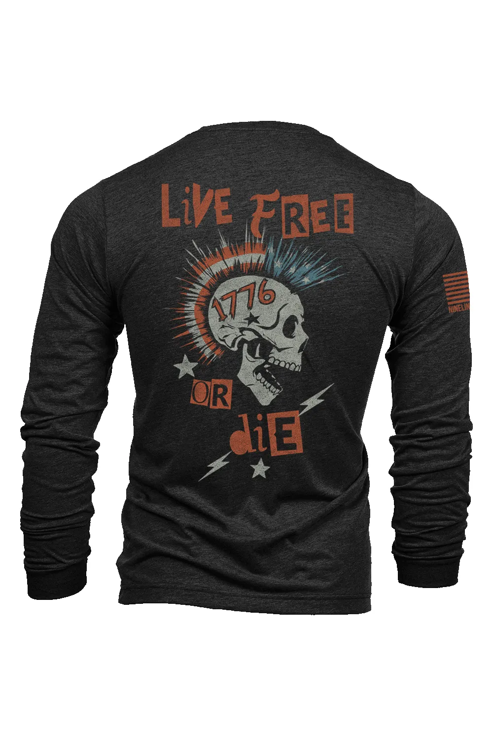 Live Free - Long-Sleeve Shirt sold by Nine Line