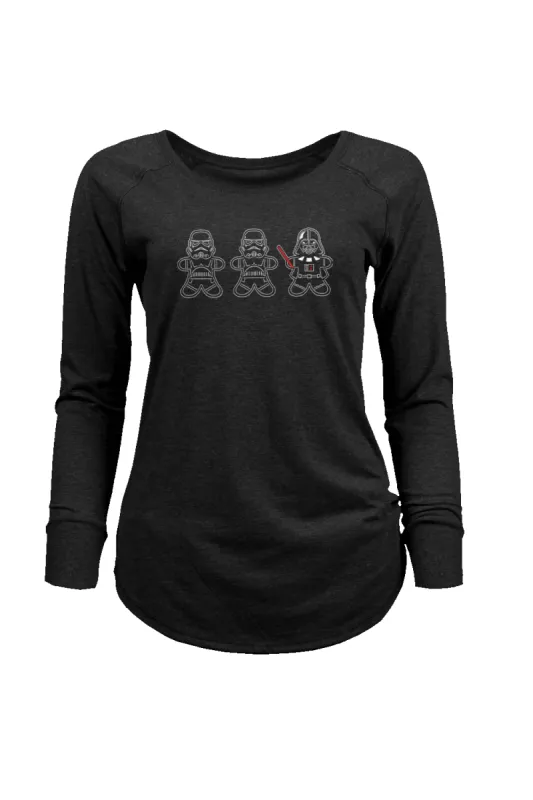 Merry Sithmas - Women's Long-Sleeve Shirt sold by Nine Line