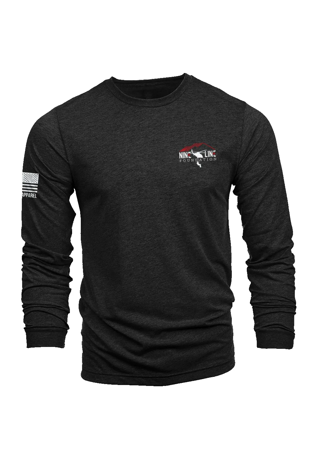 Long Sleeve Tri-Blend - Nine Line Foundation sold by Nine Line