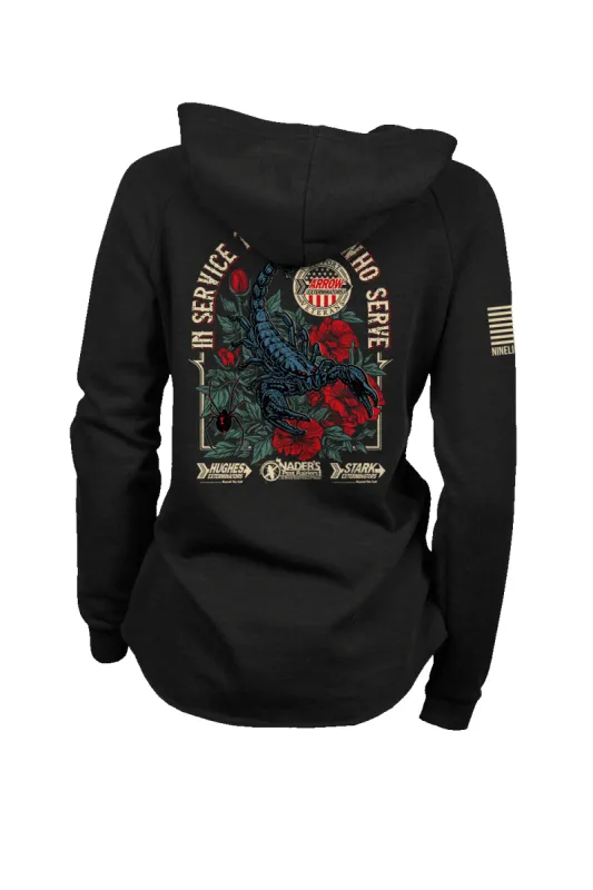 Arrow Exterminators - Women's Hoodie sold by Nine Line