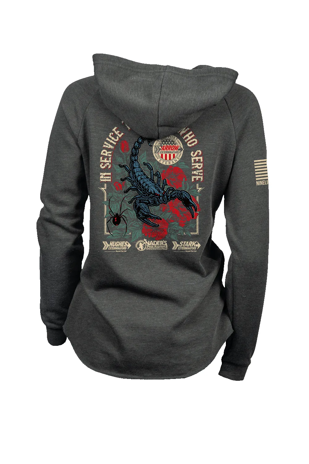 Arrow Exterminators - Women's Hoodie sold by Nine Line product image thumbnail 3