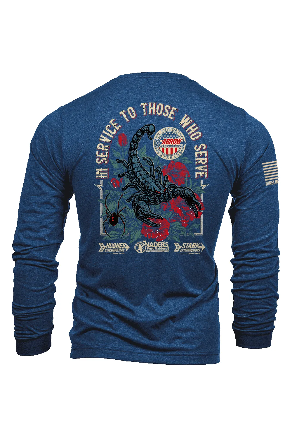 Arrow Exterminators - Long-Sleeve Shirt sold by Nine Line product image thumbnail 5