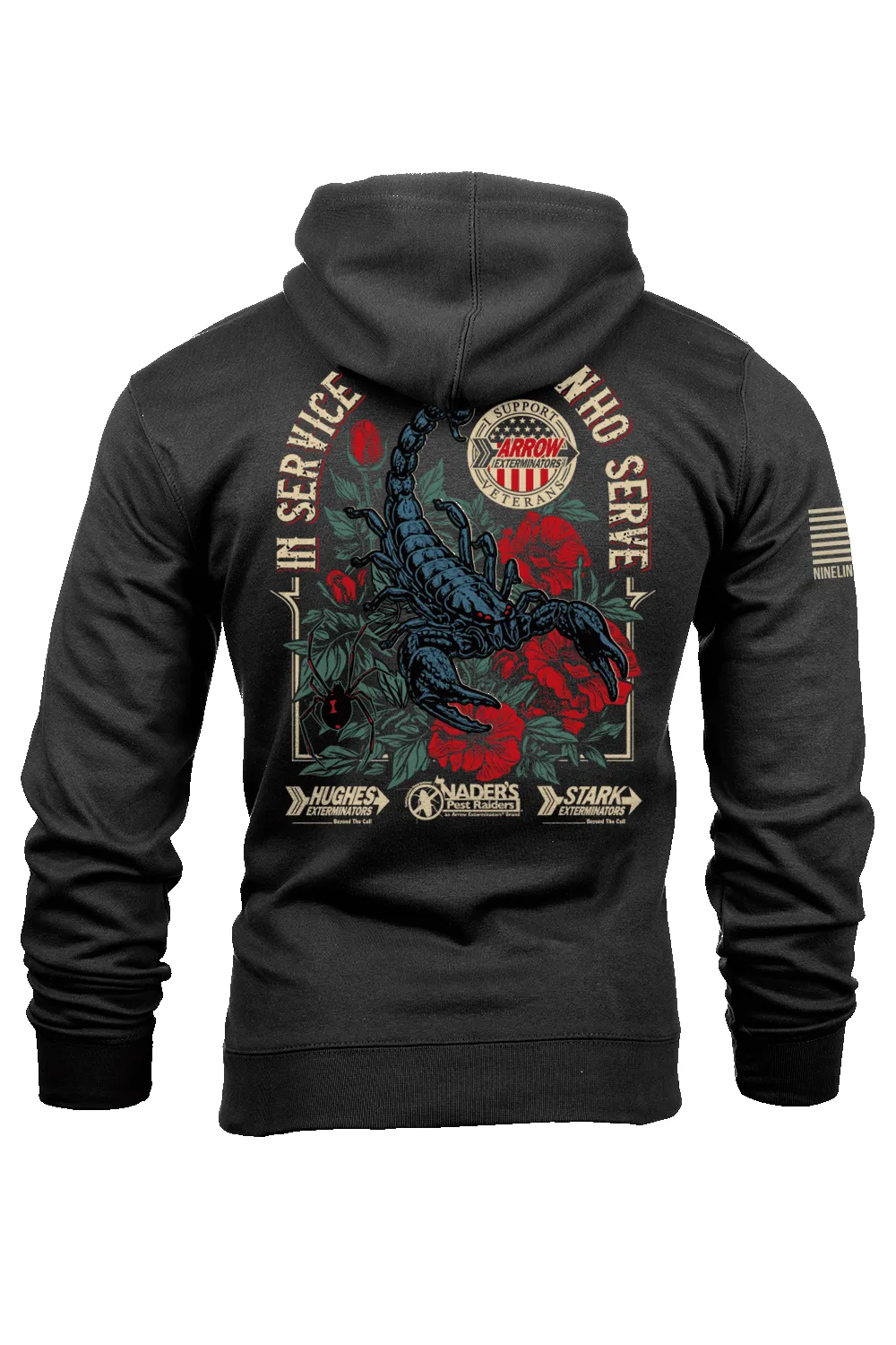 Arrow Exterminators - Hoodie sold by Nine Line