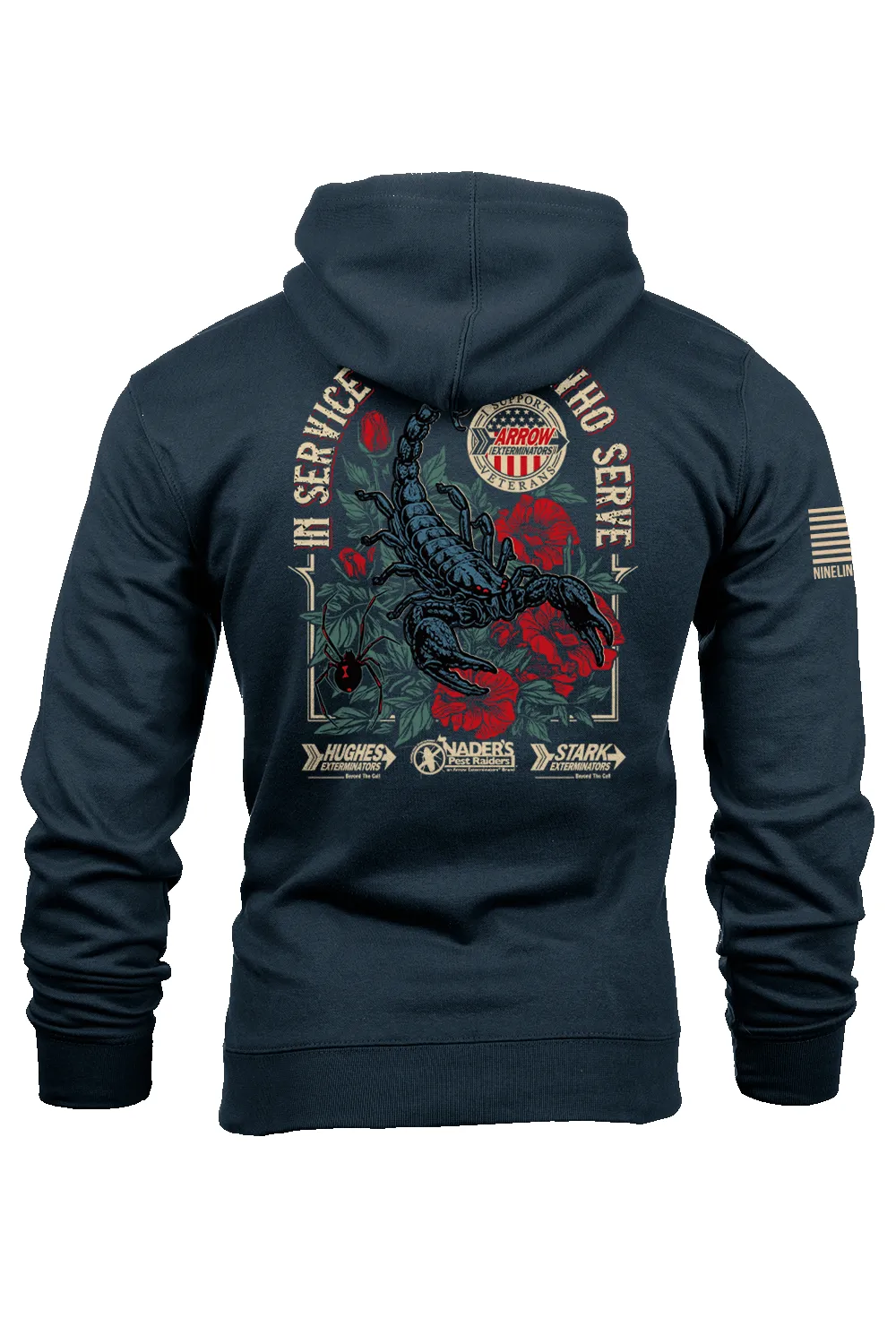Arrow Exterminators - Hoodie sold by Nine Line product image thumbnail 5