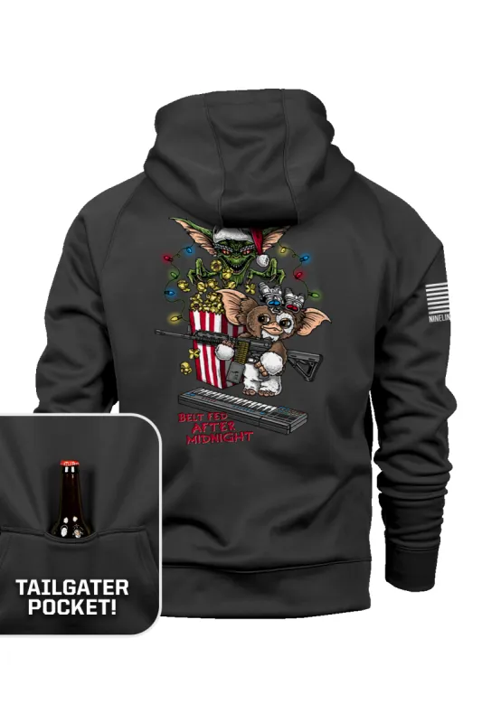 Belt Fed Christmas - Tailgater Hoodie sold by Nine Line