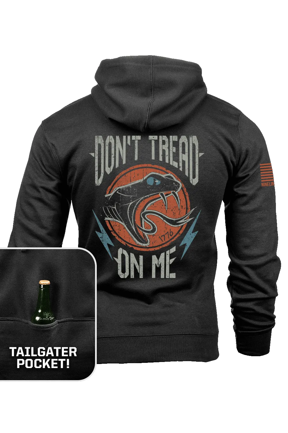 Tread Snake - Tailgater Hoodie sold by Nine Line product image thumbnail 3