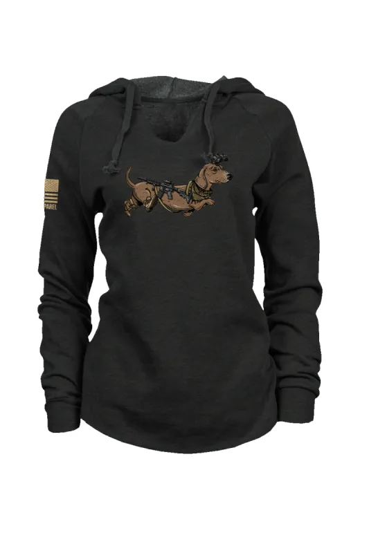 Tactical Wiener - Women's Hoodie sold by Nine Line