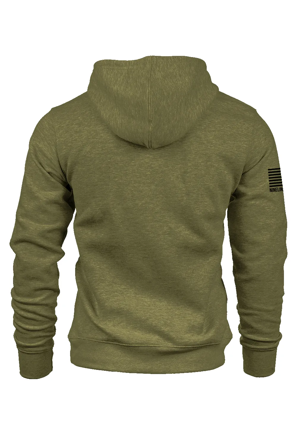 American Flag Schematic - Tailgater Hoodie sold by Nine Line product image thumbnail 4