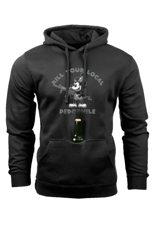 Steamboat Willie - Raglan Tailgater Hoodie sold by Nine Line