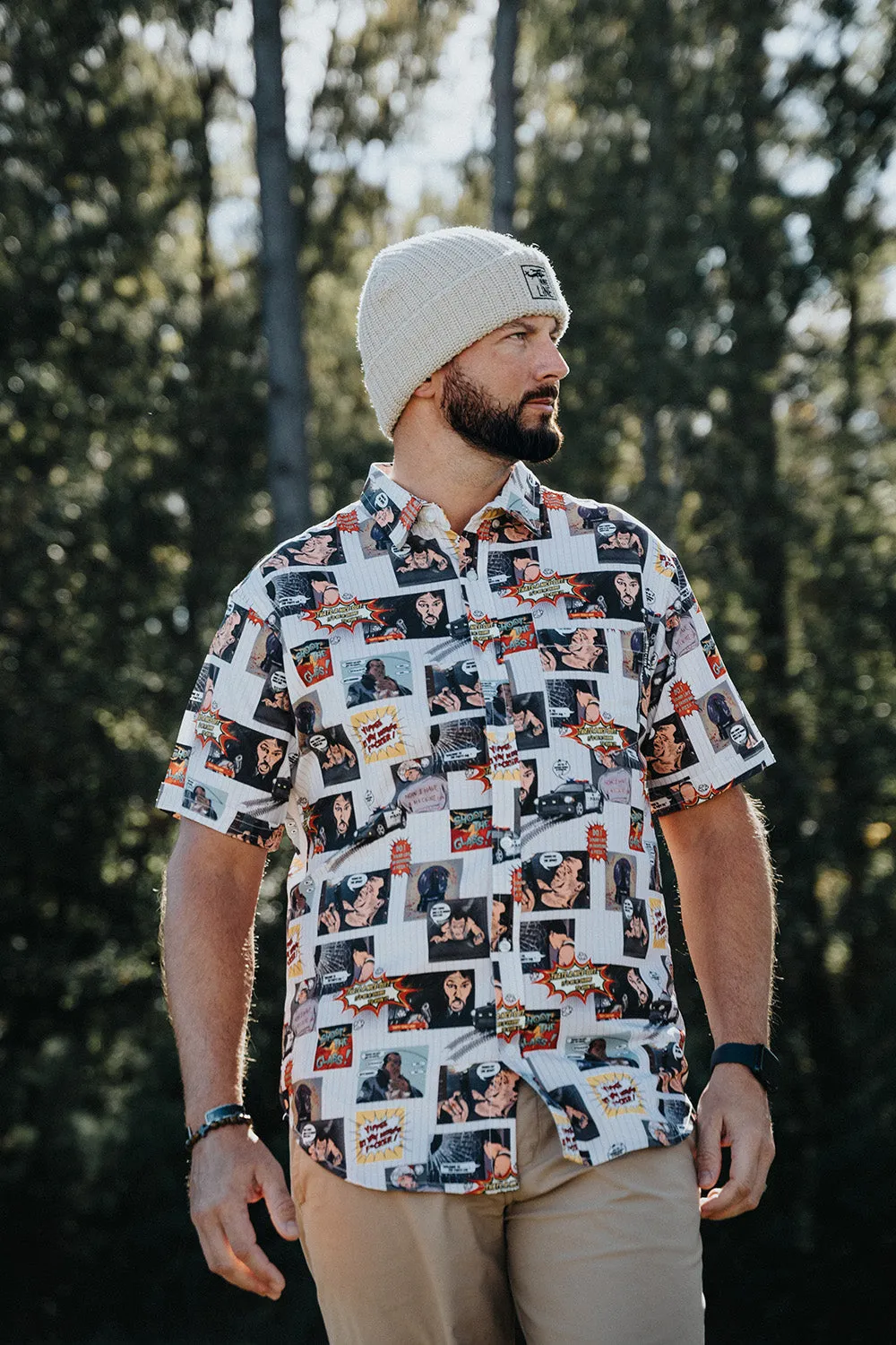 Yippee-Ki-Yay - Casual Button Down Shirt sold by Nine Line product image thumbnail 2