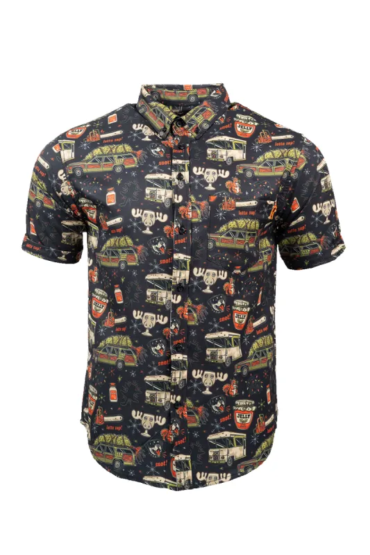 Lotta Sap Christmas -  Casual Button Down Shirt sold by Nine Line