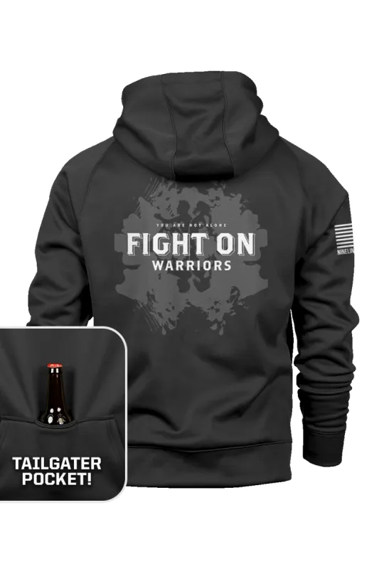 Fight The War Within - Tailgater Hoodie sold by Nine Line
