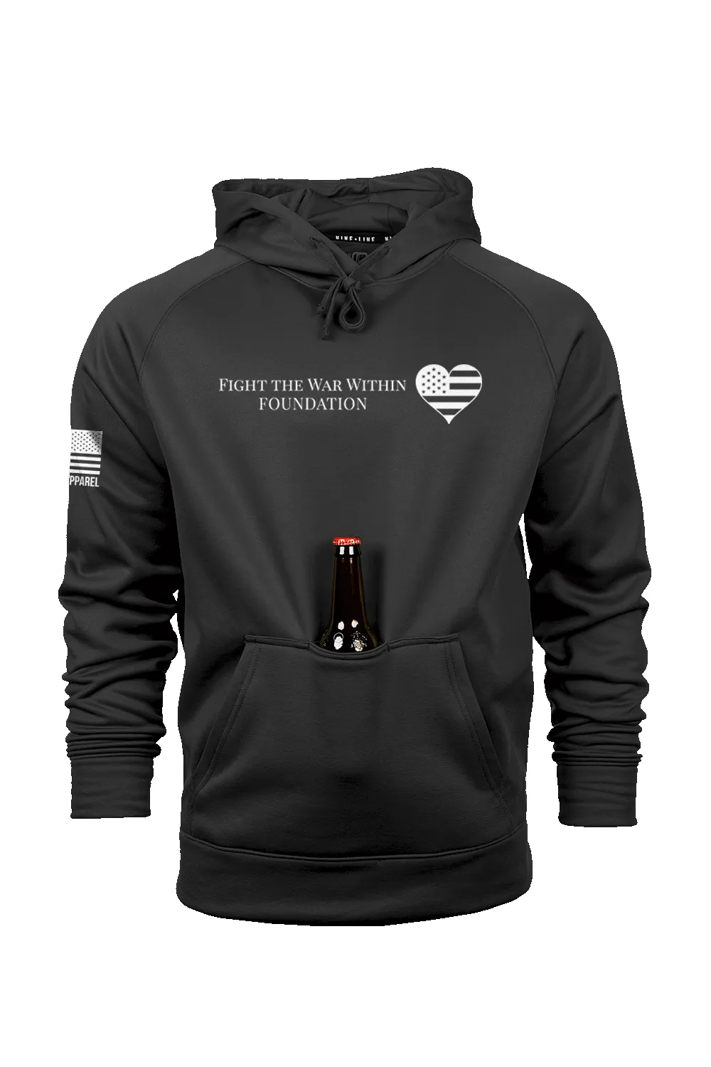 Fight The War Within - Tailgater Hoodie sold by Nine Line product image thumbnail 2