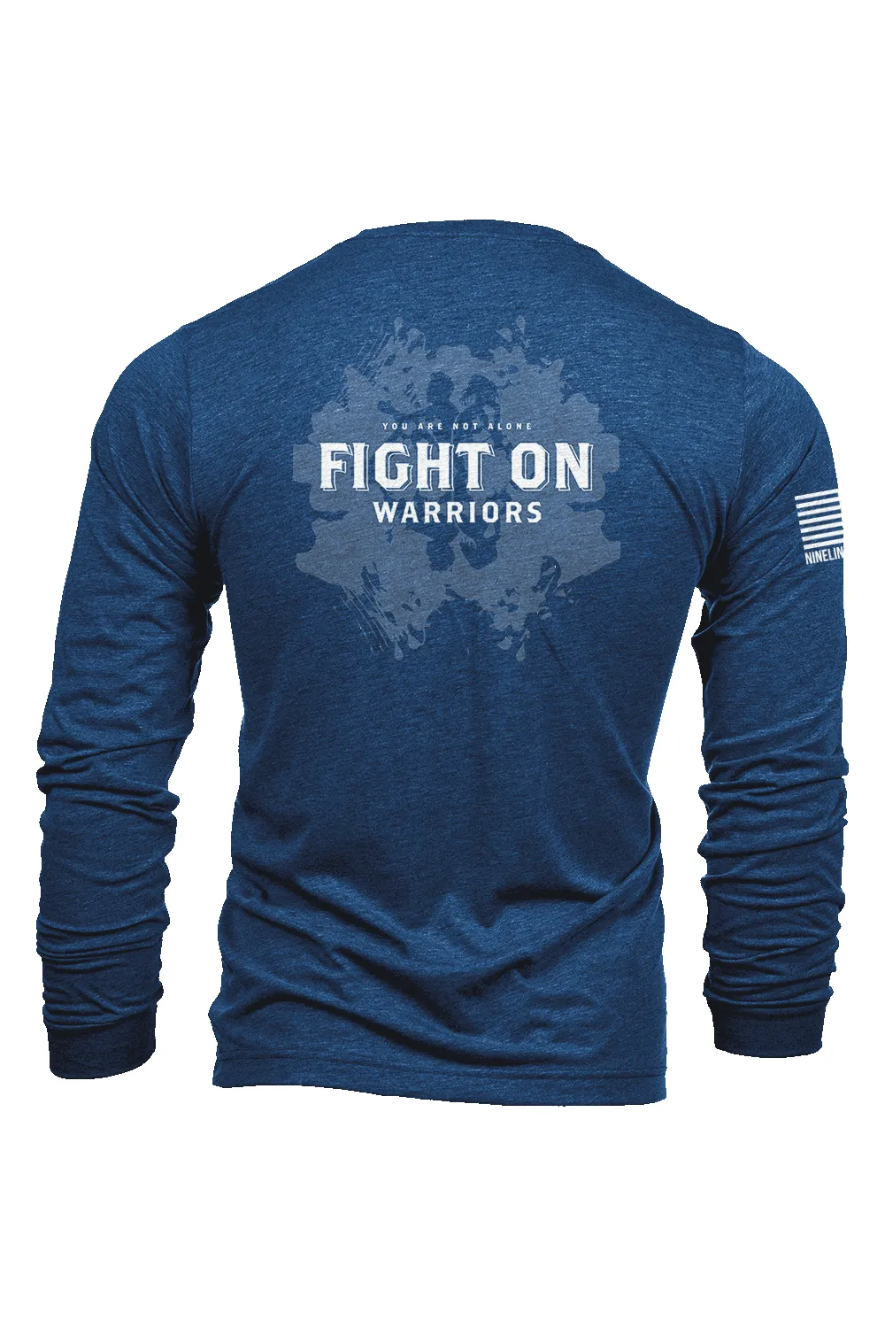 Fight The War Within - Long-Sleeve Shirt sold by Nine Line product image thumbnail 5