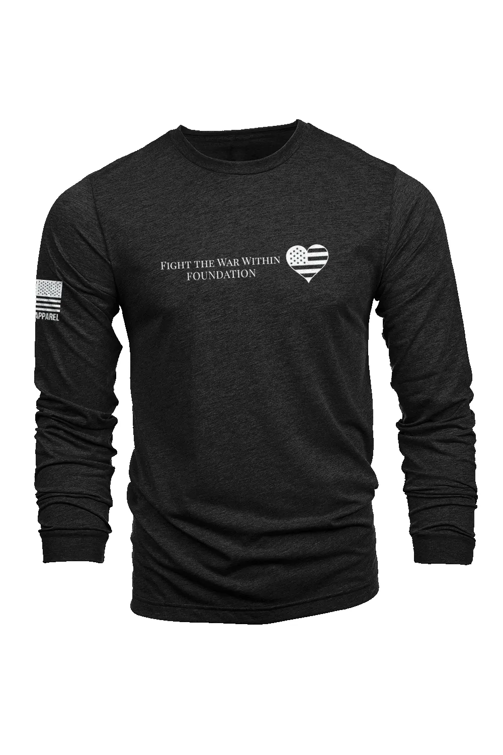 Fight The War Within - Long-Sleeve Shirt sold by Nine Line product image thumbnail 2